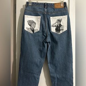Zara Custom Design Jeans (size 4)W